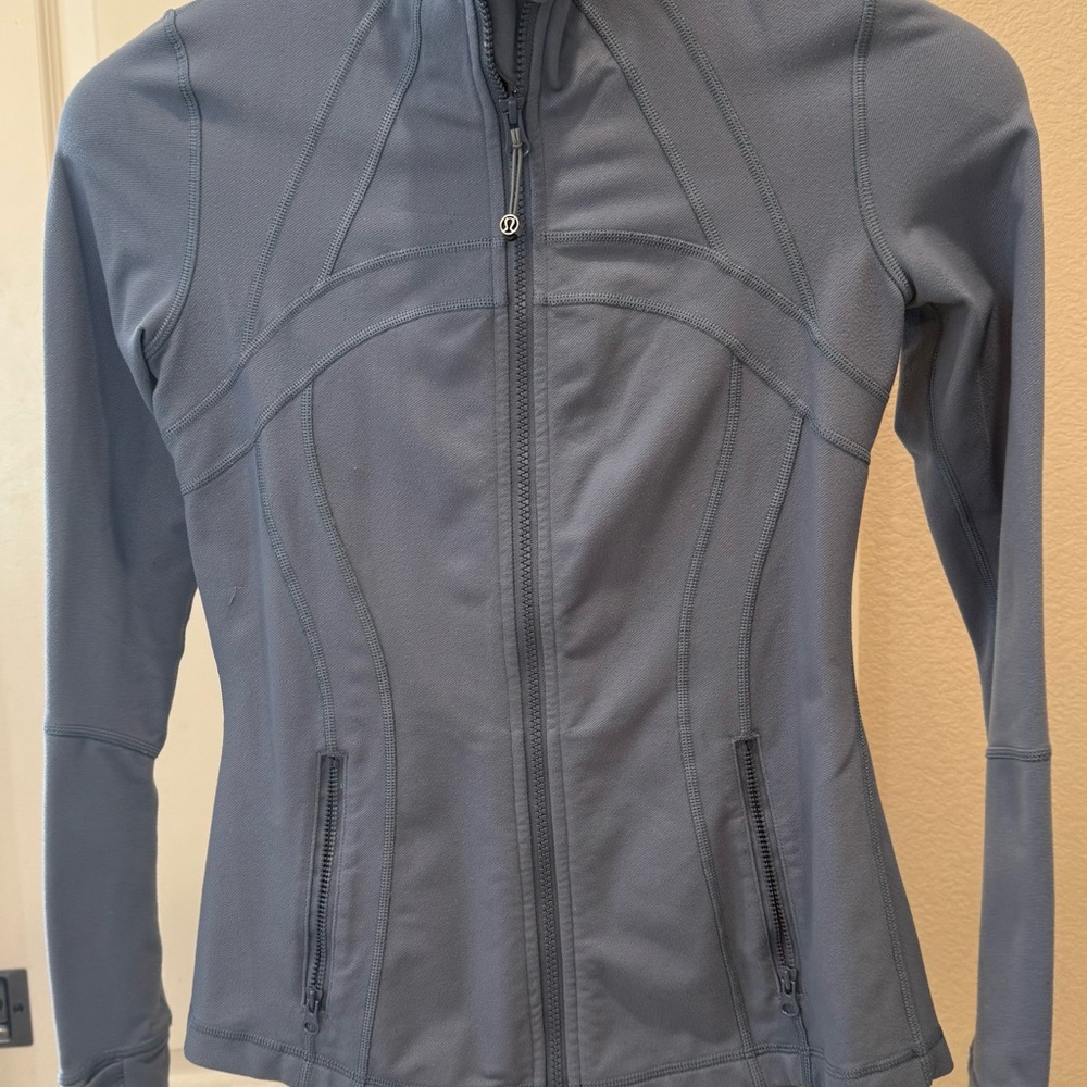 Women's Blue-Grey Lululemon Define Jacket